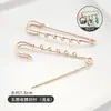 Broches Grandes Anti-luz Atacado Broches de Bobina Afuniladores de Cintura Acessórios de Joias DIY Broches de Metal Alfinetes com Fecho de Segurança que Preserva a Cor