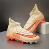 Nuevas Botas de Fútbol Flyknit Sin Costuras 2026 para Adultos Tacos AG Tacos TF Pequeños para Estudiantes Jóvenes Zapatos de Fútbol para Entrenamiento