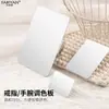 Removedor de Puntos Negros de Acero Inoxidable, Espátula para Base de Maquillaje, Tabla Gua Sha, Paleta Anillo, Herramientas de Maquillaje, Juego de Palillos Mezcladores para Base de Maquillaje