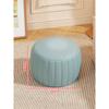 Banquito pequeño para el hogar, banquito bajo redondo para sentarse, taburete simple para cambiarse los zapatos, sofá para sala de estar, mesa de centro, banco cuadrado, calabaza, madera maciza, taburete de cuero