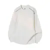 G-stone cor em blocos manga longa masculina gola redonda cor sólida básico detalhe funcional jovem corte solto pulôver