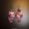 Brincos de Borboleta Roxa Retro com Franjas para Mulheres 2026 Novo Estilo Quente Novos Brincos Chinoiserie Brincos de Alta Qualidade Únicos e Bonitos