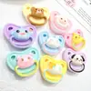 Accesorios de Resina para Manualidades de Dibujos Animados Chupete Animal Pegamento de Crema Pasador Hecho a Mano Funda para Teléfono Móvil Equipaje Hebilla de Zapato Accesorios