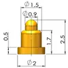 Dedal de antena conector STM para placa de pruebas de soldadura sonda de prueba dedal de resorte contacto de carga parche de PCB conexión pogopin