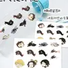 Anime de dibujos animados Demon Slayer mercancía exquisita y elegante Zenitsu Agatsuma Shinobu Kocho popular coleccionable pegatinas de transferencia