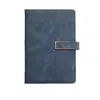 Wenzhou Fivela em U Caderno de Negócios A5 Pele Caderno Espessado Empresa Em estoque Atacado Logotipo Personalizável