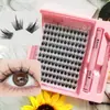 Kit de Cílios Postiços Transfronteiriço, Grande Capacidade, Cílios Postiços Diabinho Pura Natureza, Realce para Cílios Superiores, Efeito Natural Semelhante a Cabelo