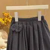 Pantalones Casuales de Primavera y Otoño para Niñas Bebé Elegantes Personalidad Infantil Marca de Moda Estilo Coreano Ribete de Encaje Pantalones Linterna Pantalones Harem