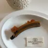 Presilha Vertical para Rabo de Cavalo Alto Estilo Francês, Presilha Banana Gatinho Fofo, Presilha de Cabelo Torcida, Acessório de Cabelo, Presilha de Cabelo Simples na Parte de Trás da Cabeça