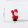 Micro Paisagem Fofo Presente Boneco Papai Noel Fofo Paisagismo Nevado Decoração DIY Acessórios para Pendurar Pequenos Enfeites