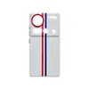 Adequado para Capa de Celular Nubia Z70Ultra, Capa Protetora Listrada em Couro Liso Versão Fotógrafo Z70Sultra, Anti-Queda