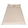 Colchón doble camping colchoneta a prueba de humedad camping al aire libre cama cojín de aire colchoneta para tienda colchoneta para la siesta inflable automático beige