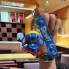 Nuevo Llavero de Muñeco Rígido Feliz Lindo Colgante Creativo para Mochila Llavero de Coche Regalo de Graduación