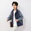 Chaqueta para Niños Estilo Primavera y Otoño para Niños Medianos y Mayores Chaqueta Cortavientos 2026 Nueva Genial Atractiva Chaqueta Estilo Calle para Niños Top
