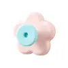 Gancho Perilla Ventosa Flor Dopamina para Entrada, Gancho Adhesivo Resistente para Guardar Llaves detrás de la Puerta, No Requiere Taladro