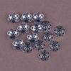 Novedad Xizang Plata Hueca Flor Grande y Pequeña Sombrero de Flor Soporte de Flor Joyería Accesorios Semiacabados Accesorios para Pulsera de Cristal DIY