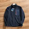 Jaqueta leve e quente acessível para atividades ao ar livre - fleece dupla face, gola alta espessa, adequada para outono e inverno, jaqueta esportiva masculina e feminina