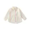 Camisas para Niñas Primavera y Otoño 2026 Estilo Nuevo Chaqueta Camisa Protectora Solar Infantil Ropa con Protección Solar de Manga Larga Top Elegante para Bebés Niñas