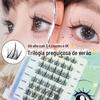 A Trilogia dos Preguiçosos com Linda Maquiagem Ciliar ~ Desejo Puro Luz da Lua Branca Terrier Ultrafino Cortou Cílios Deviruchi para Iniciantes Usarem