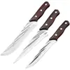 Forja Cuchillo Aburrido Cuchillo Especial de Sacrificio para Matar Cerdos Cuchillo de Chef Cuchillo para Cortar Carne de Sacrificio de Ovejas Cuchillo Longquan Cuchillo de Acero Inoxidable
