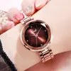 Reloj de Acero con Incrustaciones de Diamante GEDI Nuevo Estilo Coreano Pequeño para Mujer Moda Impermeable Cuarzo Esfera Brillante