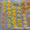 50 Flores Artificiais Kit de Materiais DIY Acessórios de Cabeça com Flores Acessórios de Cabelo para Noivas Estilo Antigo Combinação com Hanfu Ornamentos de Cabelo Flores Artificiais
