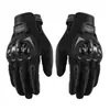 Guantes de Motociclismo para Hombre Anticaídas, Antiarañazos, Resistentes al Desgaste, Transpirables, con Pantalla Táctil, de Dedos Largos para Motociclistas en Verano