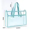 Bolsa de archivo transparente de PVC de alto valor para estudiantes, bolsa especial para exámenes, bolso de mano, bolsa para llevar libros, bolsa para tutorías, bolsa de almacenamiento impermeable