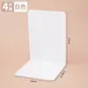 Soporte para libros, soporte grande para libros, soporte para libros para estudiantes, soporte de mesa de almacenamiento de escritorio, estantería deflectora para libros