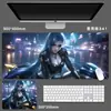 Mouse Pad League of Legends Extra Grande Jinx Espesso LOL Esports Gaming Escritório Borracha Mouse de Computador Tapete de Mesa