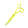 Tesoura de Cabeleireiro Wahl Meio Comprimento 6,0 polegadas Preta Personalizada, Tesoura de Corte de Cabelo, Tesoura Reta, Tesoura de Franja 05-7
