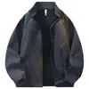 Jaquetas Casuais de Primavera e Outono para Homens de Meia-Idade, Tops de Outerwear para Meia-Idade e Idosos-J26505Y-