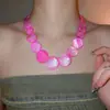 Collar Redondo de Concha Estilo Isla Romántico, Lujo Ligero y Sensación de Alta Gama, Cadena para Clavícula, Accesorio Versátil de Nicho para Vacaciones en la Costa para Mujeres