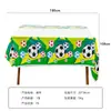 Set de Suministros para Fiesta Temática Infantil del Mundial de Fútbol Spot Transfronterizo Servilleta Vaso de Papel Plato Cubiertos Arreglo