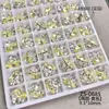 Pedras de Strass K9 Empilhadas Brilhantes Sem Base, Decorações de Unhas em Vidro Cristal de Gelo, Pedras de Strass para Unhas Ultra-Adesivas, Pedras de Strass Deslumbrantes