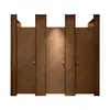HPL SPC Aluminio Panal PVC Tablero Escuela Fábrica Edificio Baño Público Partición Lavadero Baño Partición Impermeable