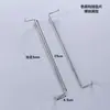 Gancho de Tablero de Color Montado con Tornillo con Separador, Gancho para Panel de Puerta de Gabinete, Gancho de Soporte para Tablero de Exhibición, Soporte para Estante de Muestras