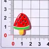 Helado de Fruta Simulada Accesorios de Resina DIY Pegamento de Crema Funda para Teléfono Imán para Refrigerador Hebilla de Zapato Materiales para Pasador de Pelo