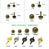 Clavos Redondos, Uñas Redondas de Burbuja, Clavos Dorados de Dos Patas, Clavos de Hongo de Dos Patas, Clavos de Dos Patas, Caja de Regalo, Clavos Decorativos Festivos de Cabeza Redonda