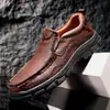 Site Independente Amazon Venda Quente Transfronteiriça Sapatos Masculinos de Couro, Sapatos Masculinos para Exterior Tamanho Grande, Sapatos Casuais de Couro, Sapatos de Caminhada