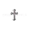Aretes de Aleación de Titanio F136, Clavos para Cartílago del Oído con Circonita, Accesorios de Joyería Vintage para Piercing de Cruz