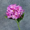 Flores Artificiales Color Gradiente 3D Hortensia Decoración del Hogar Arreglo de Escena de Boda Flores de Seda Decoraciones de Flores Falsas Transfronterizas Venta al por Mayor