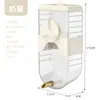 Bebedouro Automático Transfronteiriço para Papagaios, Garrafa de Água para Calopsitas, Dispensador Grande de Água Específico para Pássaros, Suprimentos para Pássaros