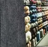 Venta al por mayor directa de fábrica Tela de chenilla Cojín hecho a mano Cubierta para ropa Cojín Mantel Cojín Tela retro de alta gama