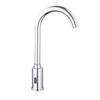 Grifo de Inducción Lavabo Automático para Lavar Verduras Lavabo Fregadero Grifo de Cocina Salida de Agua Infrarroja Inteligente Fría y Caliente