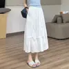 Saia Ondulada Plissada! Saia de Verão Leve e Fresca em Tencel Nylon com um Design Estiloso