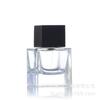 Frasco de Perfume de Vidro 50ml 100ml Transparente Recarregável Spray Garrafa Vazia Selada Portátil Produto de Nicho