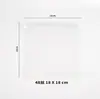Bolsa Transparente Autocierre PVC Joyería Joyería Anti-oxidación Empaque de Almacenamiento Bolsa Pulsera Pulsera Pulsera Sellada Bolsa Sellada