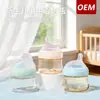 Produtos para Mãe e Bebê Popular Fábrica Fonte Processamento Oem Recém-nascido Mamadeira PPSU Chupeta de Silicone Líquido Personalização