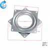 Suporte de exibição estante giratória guarda-roupa armário de joias chassi de hardware giratório mesa giratória de contas redonda quadrada base giratória